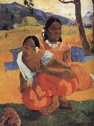Paul Gauguin When you get married oil